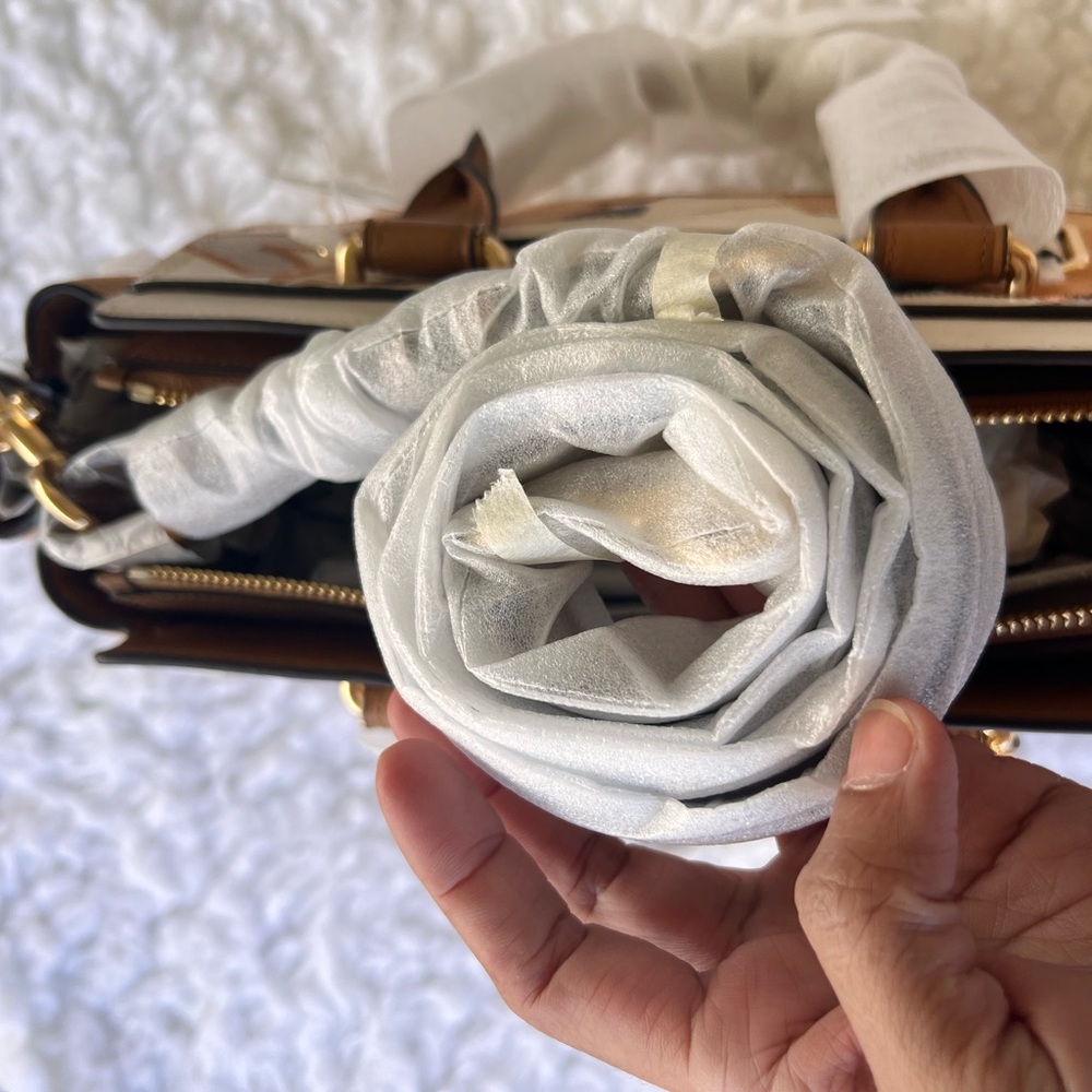 💕💕HOST PICK💕💕 Coach SWAGGER Satchel PATCHWORK TEA ROSE - Picture 13 of 16